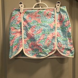 Lilly Pulitzer Cala Skort in Lobstah Roll-Size 0